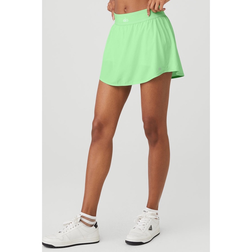 Alo Yoga Match Point Tennis Skirt Ultramint L - Picture 2 of 9